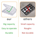 2 PCS Coin Capsules 100 x 30mm Round Boxes Commemorative Coin Protection Box