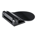 Wall Mounted Aluminium Alloy Bathroom Shower Foot Rest Footstool(Black)