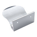 Wall Mounted Aluminium Alloy Bathroom Shower Foot Rest Footstool(Silver)