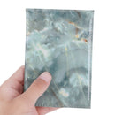 Colorful Marble Style Waterproof Passport Holder Ticket Holder(Black)
