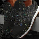 Autumn and Winter Sponge Sequins Breathable Platform Sports Shoes, Size:43(Pink)