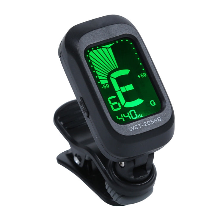 Little Angel WST-2058B Guitar Capo Electronic Tuner, Size:5Ã—3.7Ã—2.7cm(Black)