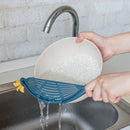 5 PCS TM20007 Kitchen Rice Sieve Stir And Wash Rice Spoon(Pink)
