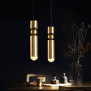 Bar Counter Modern Restaurant Bedroom Bedside Creative Personality Simple Small Chandelier, Color:Single Head Silver