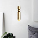 Bar Counter Modern Restaurant Bedroom Bedside Creative Personality Simple Small Chandelier, Color:Single Head Silver