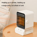 FCH07 Vertical Desktop Heating and Cooling Fan Home Portable Air Cooler Heater, Plug Type:EU Plug