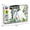 KY1000-2 Mechanical Engineering Assembled Building Blocks Children Puzzle Toys