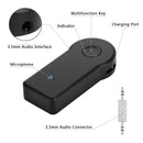 2 in 1 3.5mm AUX Metal Adapter + USB Car Bluetooth 4.1 Wireless Bluetooth Receiver Audio Receiver Converter