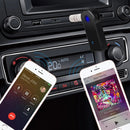 2 in 1 3.5mm AUX Metal Adapter + USB Car Bluetooth 4.1 Wireless Bluetooth Receiver Audio Receiver Converter