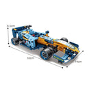 Modified Racing Model Assembled Building Block Gear Children Educational Toys(KY1017)