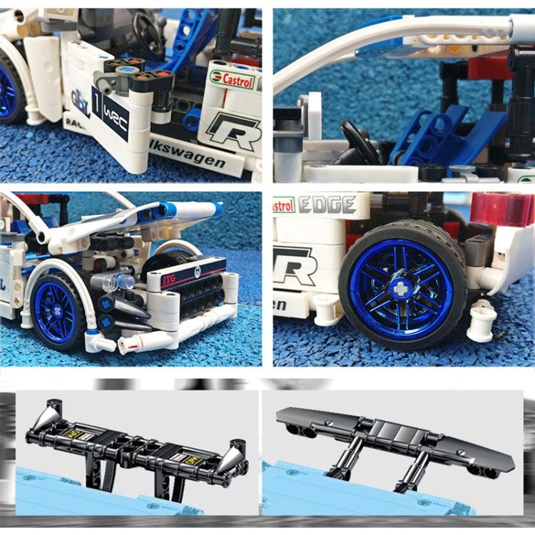 Modified Racing Model Assembled Building Block Gear Children Educational Toys(KY1018)