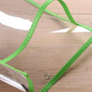 6 Pcs ?Erasable Hanging PVCA4 Transparent Sewing Red Document Dry Erase Bag, Size:21Ã—30cm(Red)