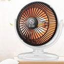 Small Sun Mini Home Office Heater 6 inch Electric Heater National Standard Plug, Specification:with 3m Extension Cable(Black)