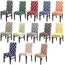 Universal Simple Stretch Chair Cover(Wine Red)