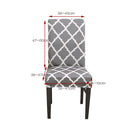 Universal Simple Stretch Chair Cover(Lake Blue)