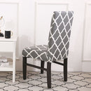 Universal Simple Stretch Chair Cover(Lake Blue)