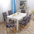 Universal Simple Stretch Chair Cover(Lake Blue)