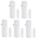 5 PCS JD-188 Door Window Wireless Burglar Alarm Door Magnetic Alarm Household Safety Equipment