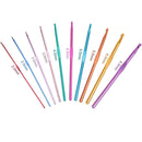 100 in 1 Crochet Knitting Tool Set(Rose Red)