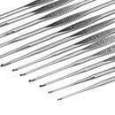 100 in 1 Crochet Knitting Tool Set(Rose Red)