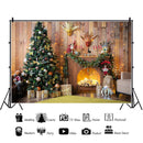 Birthday Party Game Hanging Cloth Christmas Background Cloth Photography Studio Props, Size:1.2m x 0.8m