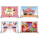 Birthday Party Game Hanging Cloth Photo Circus Background Cloth Photography Studio Props, Size:1.2m x 0.8m(NWH06285)