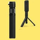 Bullet Time Rotary Handle Panoramic Camera Selfie Extension Rod Tripod Integrated for GoPro HERO10 Black / HERO9 Black / HERO8 Black /7 /6 /5 /5 Session /4 Session /4 /3+ /3 /2 /1, Xiaoyi and Other Action Cameras(Black)