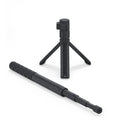 Bullet Time Rotary Handle Panoramic Camera Selfie Extension Rod Tripod Integrated for GoPro HERO10 Black / HERO9 Black / HERO8 Black /7 /6 /5 /5 Session /4 Session /4 /3+ /3 /2 /1, Xiaoyi and Other Action Cameras(Black)