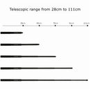 Bullet Time Rotary Handle Panoramic Camera Selfie Extension Rod Tripod Integrated for GoPro HERO10 Black / HERO9 Black / HERO8 Black /7 /6 /5 /5 Session /4 Session /4 /3+ /3 /2 /1, Xiaoyi and Other Action Cameras(Black)