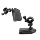 Bicycle Bracket 1/4 Screw Vigorously O-clip Bicycle Selfie Stick Fixed Camera Phone Cycling Clip(Black)