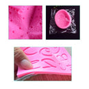 2 PCS Food Love Lock Key Fondant Silicone Mold DIY Baking Cake Decoration Tool(Pink)