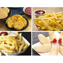 5 in 1 Stainless Steel Ripple Potato Cucumber Strip Home Multi-function Cutter Slicer Set