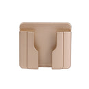 Wall Mobile Phone Holder Stand Socket Charger Storage Box(Gold)