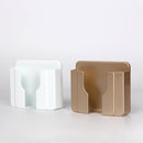Wall Mobile Phone Holder Stand Socket Charger Storage Box(Gold)