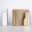 Wall Mobile Phone Holder Stand Socket Charger Storage Box(Gold)
