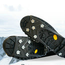 8 Teeth Ice Claw Outdoor Non-slip Shoes Covers for Ice Snow Ground, Size:Mï¼ˆ35-39ï¼‰(Black)