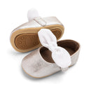 Baby Girl Toddler Shoes Newborn Soft Cloth Shoes Princess Shoes Flat Shoes, Size:12(Gold)