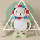 Infant Baby Learning to Walk Sitting Fall Protection Head Cotton Core Pillow Protector Safety Care, Size:Conventional(Lion Mesh)