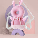 Infant Baby Learning to Walk Sitting Fall Protection Head Cotton Core Pillow Protector Safety Care, Size:Conventional(Rabbit Mesh)