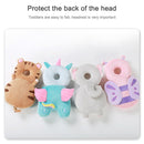 Infant Baby Learning to Walk Sitting Fall Protection Head Cotton Core Pillow Protector Safety Care, Size:Conventional(Little Lion Mesh)