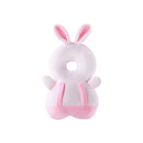 Infant Baby Learning to Walk Sitting Fall Protection Head Cotton Core Pillow Protector Safety Care, Size:Conventional(Rabbit Half Net and Half fleece)