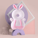 Infant Baby Learning to Walk Sitting Fall Protection Head Cotton Core Pillow Protector Safety Care, Size:Conventional(Rabbit Half Net and Half fleece)