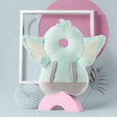 Infant Baby Learning to Walk Sitting Fall Protection Head Cotton Core Pillow Protector Safety Care, Size:Conventional(Elephant Half Net and Half fleece)