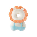 Infant Baby Learning to Walk Sitting Fall Protection Head Cotton Core Pillow Protector Safety Care, Size:Conventional(Lion Half Net and Half fleeceH)