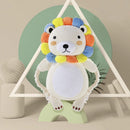 Infant Baby Learning to Walk Sitting Fall Protection Head Cotton Core Pillow Protector Safety Care, Size:Conventional(Lion Crystal Velvet)