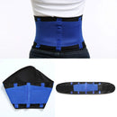 Women Abdomen Adjustable Belt Body Sculpting Corset with Fat Burning Slimming, Size:XXL(Blue)