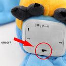 Plush Toy Parrots Recording Talking Parrots Will Twist the Fan Wings Children Toys, Size:Height 18cm(Blue)