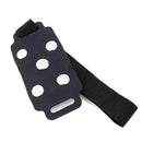 1 Pair Lace-up 5 Teeth Silicone Ice Claw Outdoor Non-slip Shoes Covers for Ice Snow Ground(Black)
