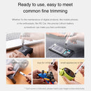 iFu 22 Bits Mini Electric Screwdriver Rechargeable Cordless Power Precision Screw Driver Kit(Red)