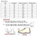 Winter Boots Women Boots Round Toe Platform Warm Females Boots Shoes, Size:39(Red)